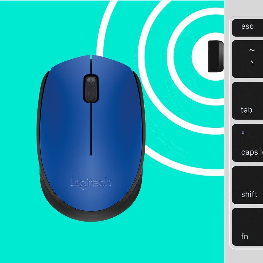 Logitech M171 Wireless Mouse Ambidextrous Rf Wireless