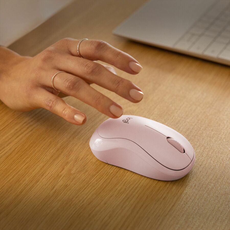 Logitech M240 Silent Bluetooth Mouse - Travel Mouse - Wireless - Bluetooth - Rose -