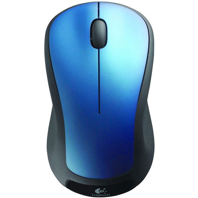 Logitech M310 Wireless Mouse, 2.4 GHz with USB Nano Receiver, 1000 DPI Optical Tracking, 18 Month Battery, Ambidextrous, Compatible with PC, Mac, Laptop, Chromebook (Peacock Blue) 910-001917