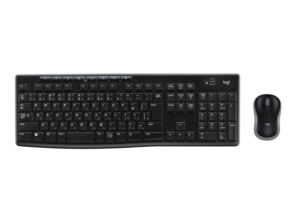Logitech MK270 Wireless Combo - Keyboard and mouse set - wireless - 2.4 GHz