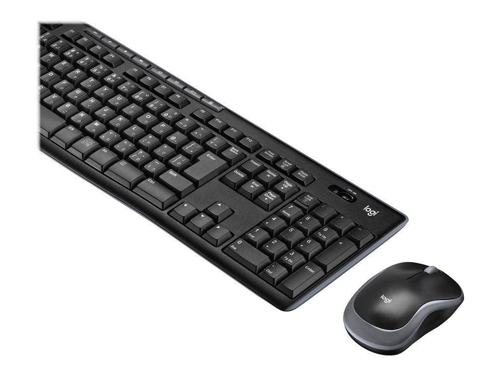 Logitech MK270 Wireless Combo - Keyboard and mouse set - wireless - 2.4 GHz