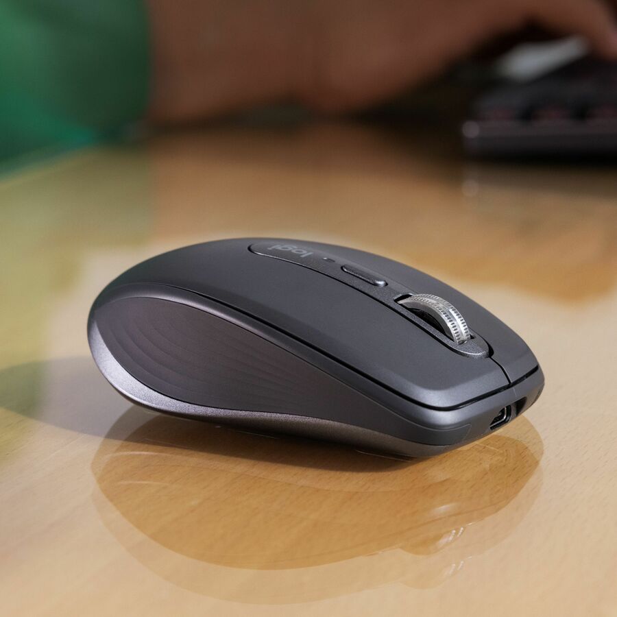 Logitech MX Anywhere 3S for Business - Wireless Mouse - Darkfield - Wireless - Bluetooth