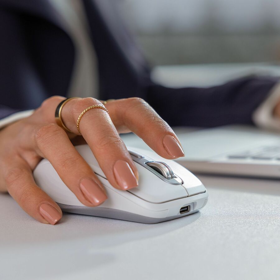 Logitech MX Anywhere 3S for Business - Wireless Mouse - Darkfield - Wireless - Bluetooth