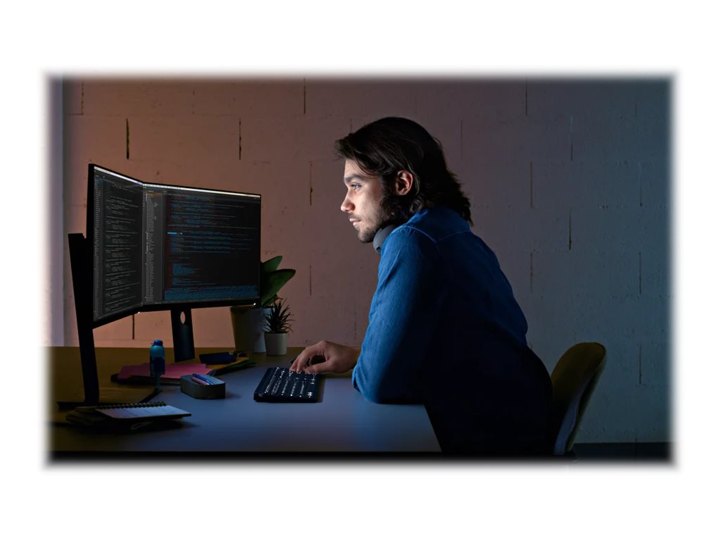 Logitech MX Keys - Keyboard - backlit - Bluetooth, 2.4 GHz - QWERTY - US - graphite