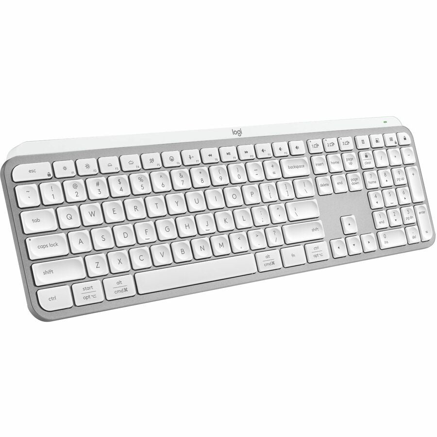 Logitech MX Keys Keyboards - Wireless Connectivity - Bluetooth - 32.81 ft - USB Interface