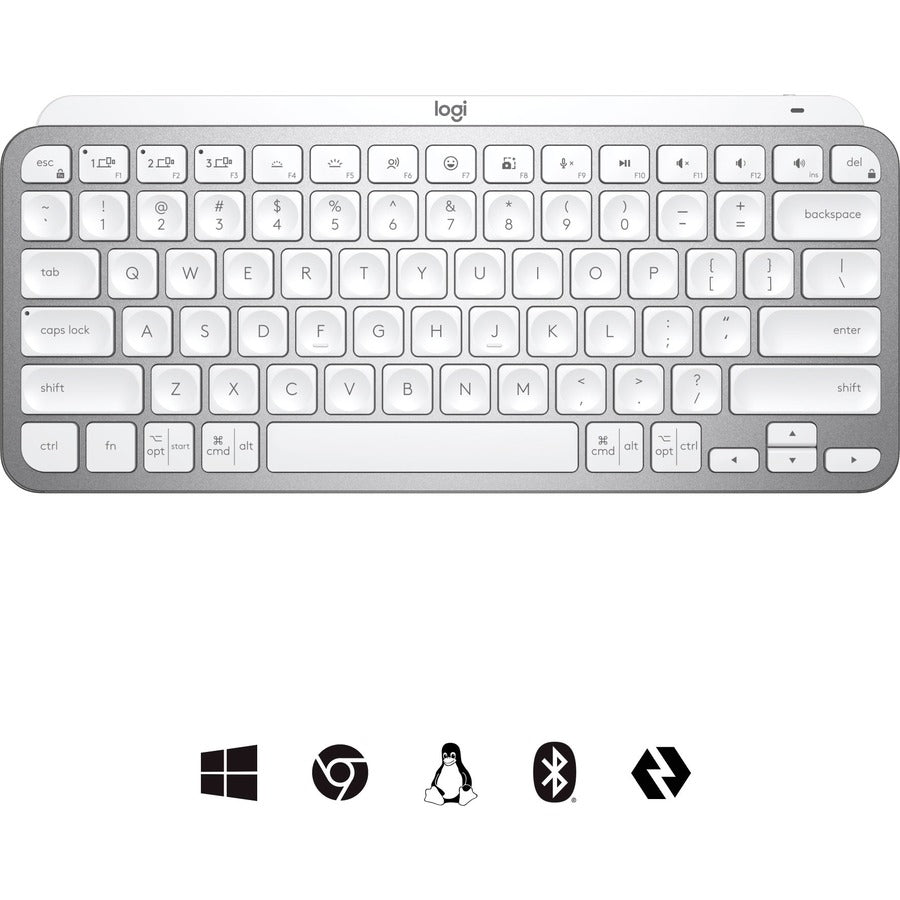 Logitech MX Keys Mini for Business (Pale Grey) - Brown Box 920-010595