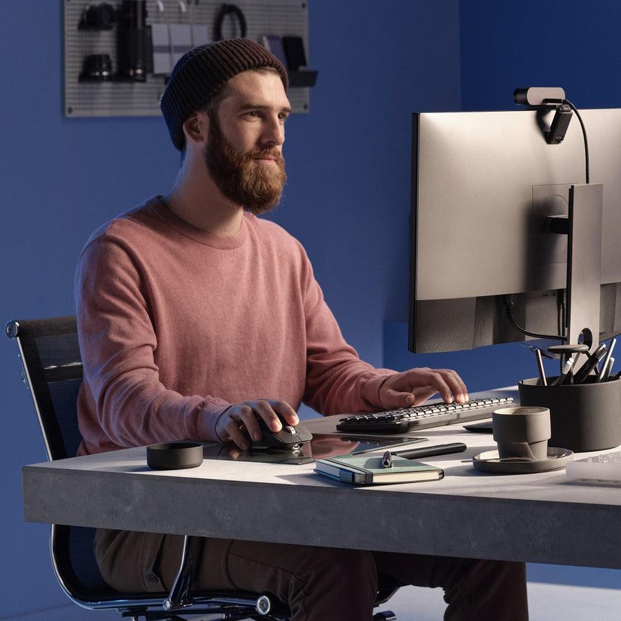 Logitech MX Master 3S - Wireless Performance Mouse with Ultra-fast Scrolling, Ergo, 8K DPI, Track on Glass, Quiet Clicks, USB-C, Bluetooth, Windows, Linux, Chrome (Black) 910-006556