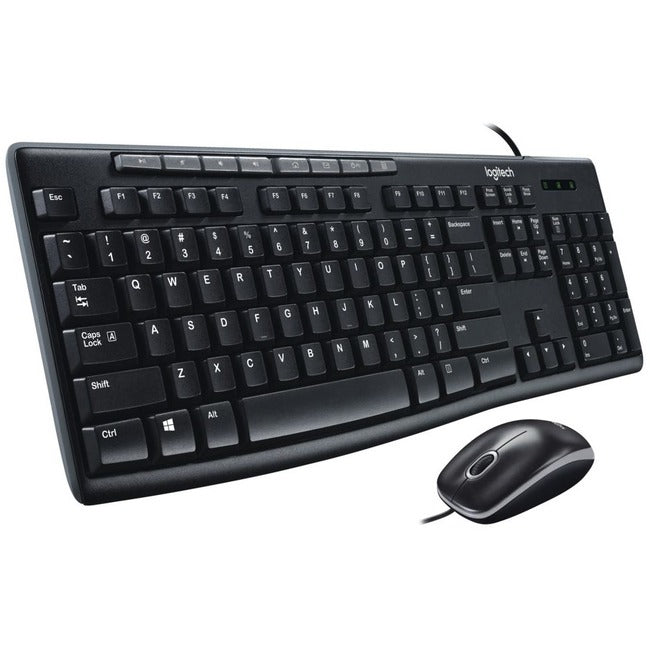 Logitech Media Combo MK200 Keyboard & Mouse - Retail 920-002714