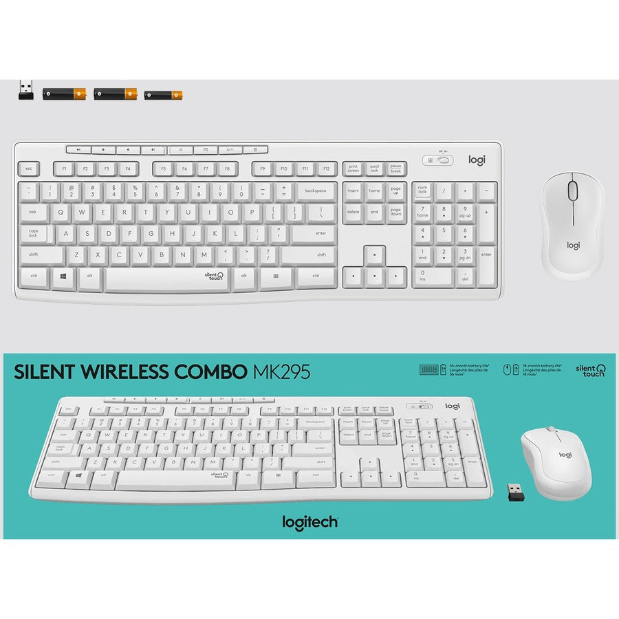 Logitech Mk295 Silent Wireless Combo