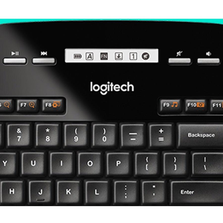 Logitech Mk710 Keyboard Rf Wireless Black
