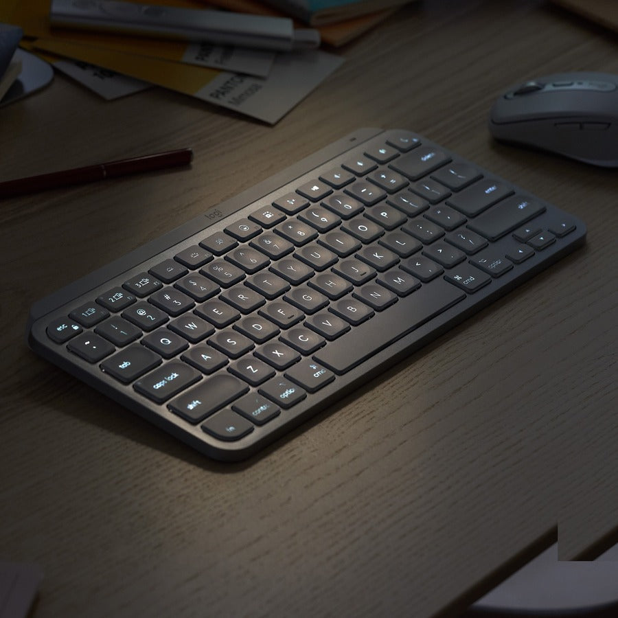 Logitech Mx Keys Mini For Mac Minimalist Wireless Illuminated Keyboard