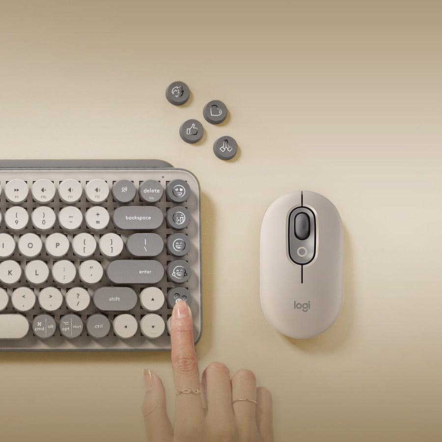 Logitech POP Keys Wireless Keyboard (Mist)