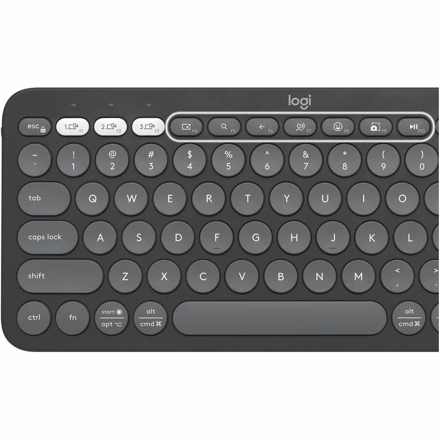Logitech Pebble 2 Combo Keyboard & Mouse - USB Type A Wireless Bluetooth Keyboard - Tonal