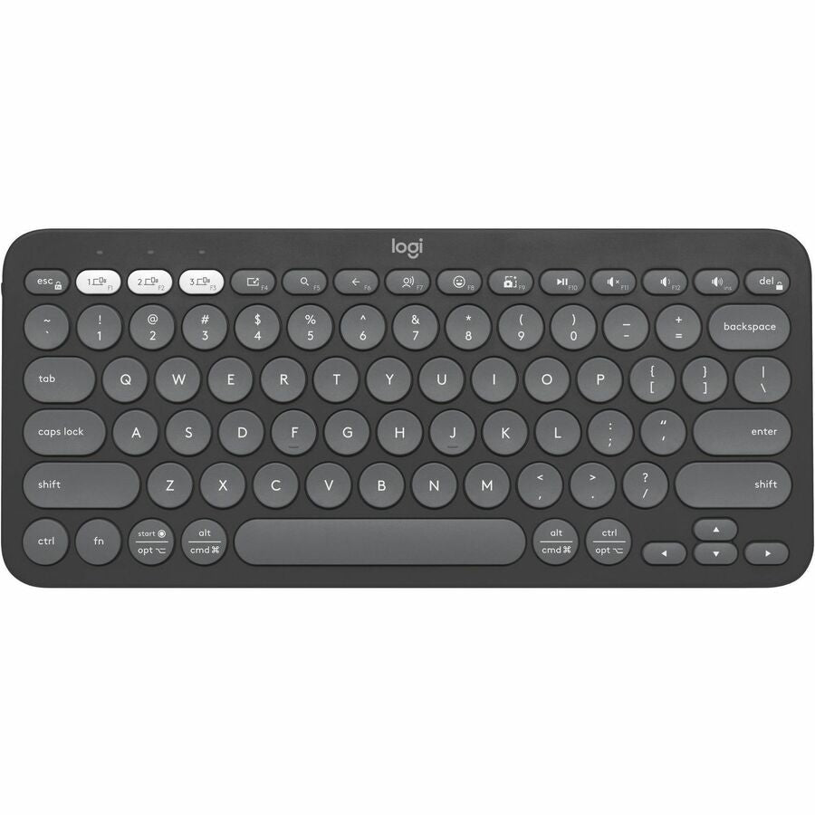 Logitech Pebble 2 Combo Keyboard & Mouse - USB Type A Wireless Bluetooth Keyboard - Tonal