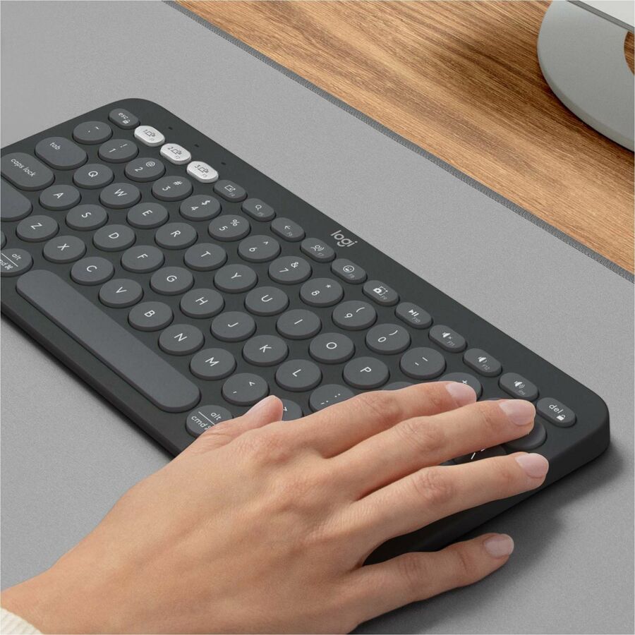Logitech Pebble Keys 2 K380s Multi-device Bluetooth Wireless Keyboard - Wireless