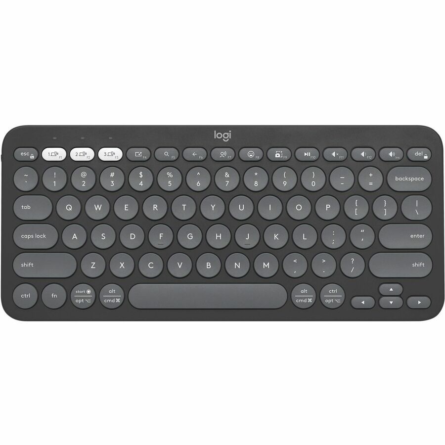 Logitech Pebble Keys 2 K380s Multi-device Bluetooth Wireless Keyboard - Wireless