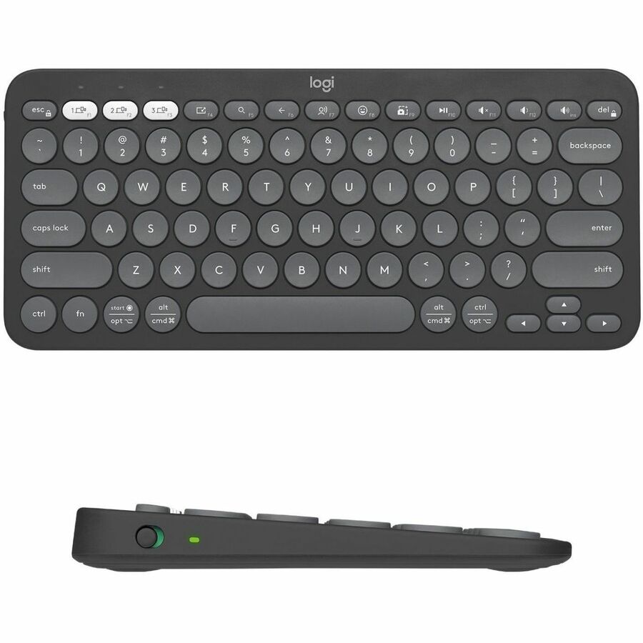 Logitech Pebble Keys 2 K380s Multi-device Bluetooth Wireless Keyboard - Wireless