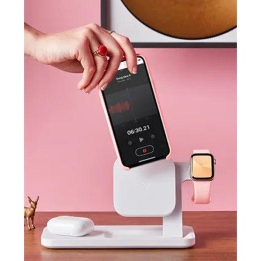 Logitech Powered 3-In-1 Dock White Indoor