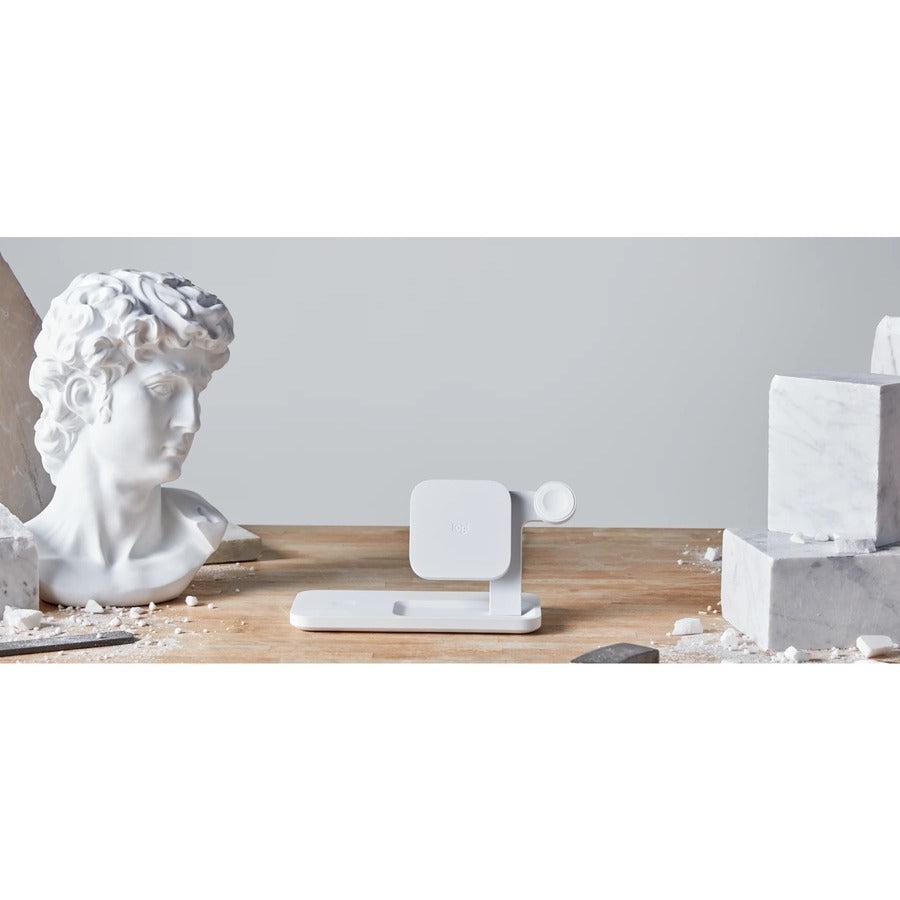 Logitech Powered 3-In-1 Dock White Indoor