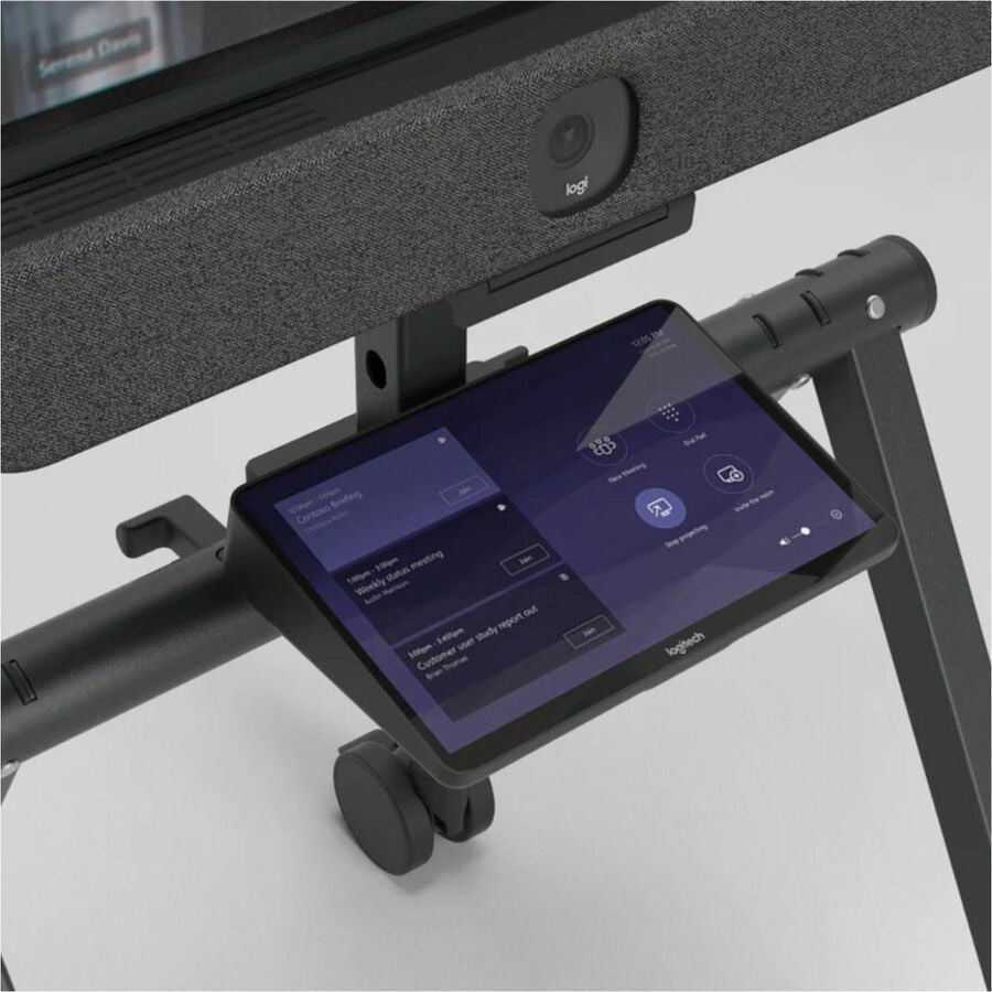 Logitech RBH & Heckler Rolling Stand for MTR-A with Lockable Casters