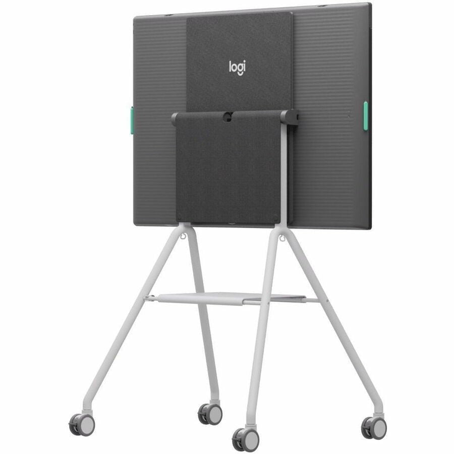 Logitech Rally Board 65" Interactive Display Bundle with Mobile Cart for Collaboration