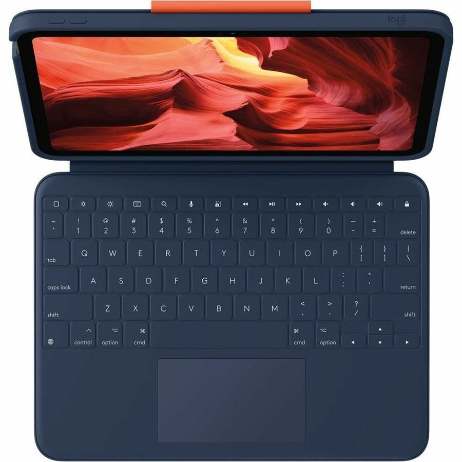 Logitech Rugged Combo 4 Touch Rugged Keyboard/Cover Case (Folio) for 10.9" Apple iPad