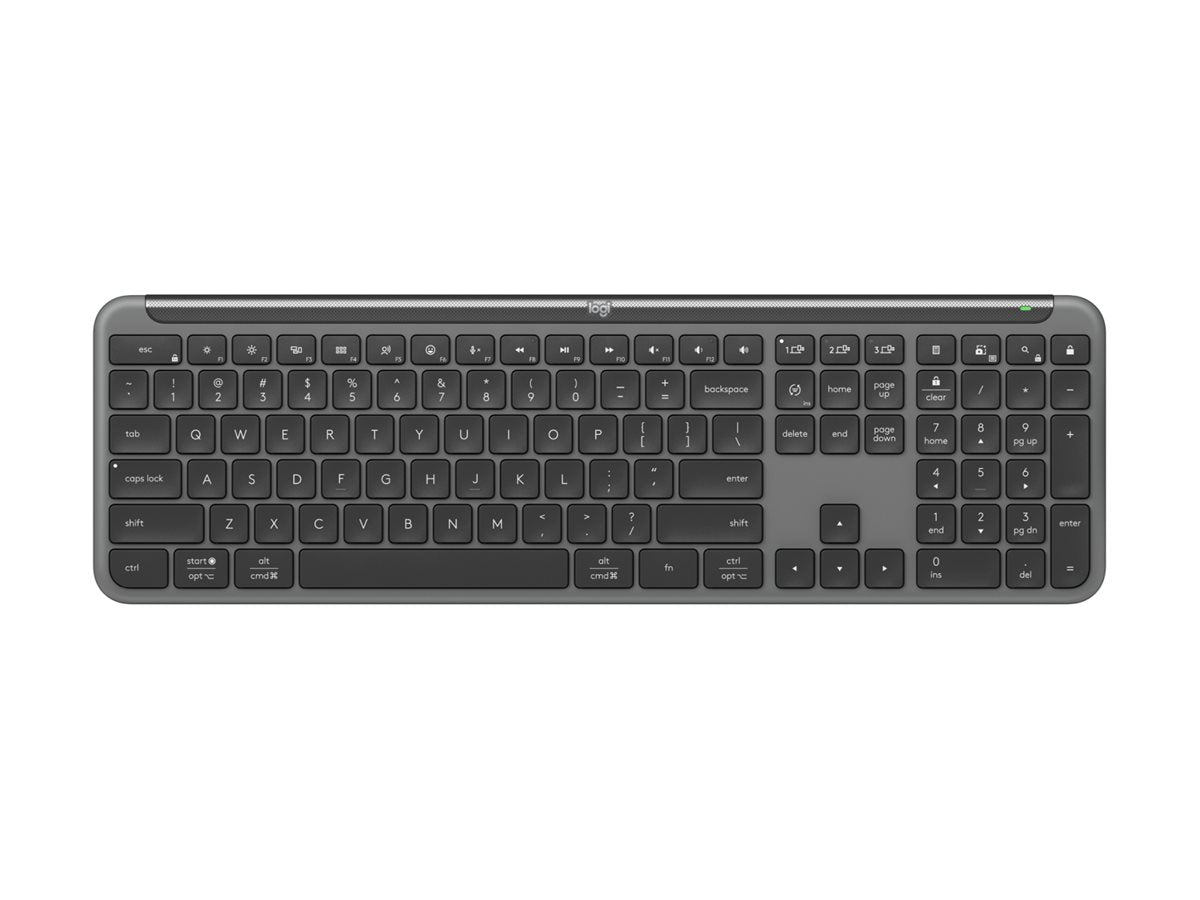 Logitech Signature MK955 Slim Combo for Business - Keyboard and mouse set - wireless - Bluetooth 5.1 LE 920-012427