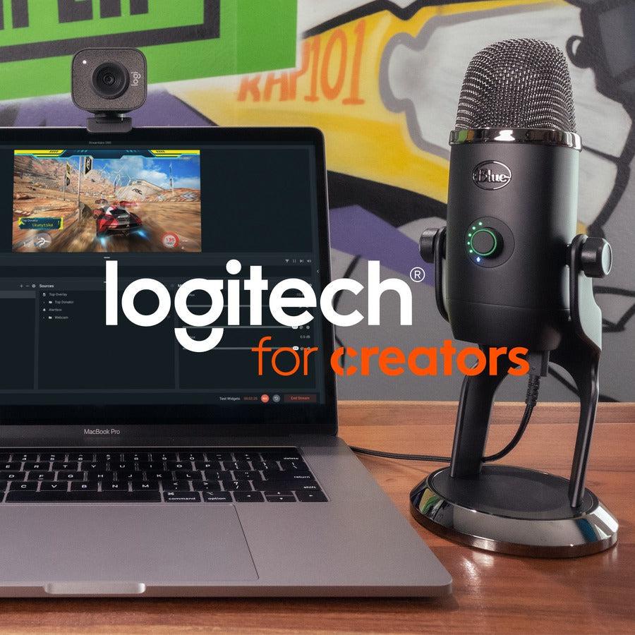 Logitech Streamcam Plus Webcam 1920 X 1080 Pixels Usb 3.2 Gen 1 (3.1 Gen 1) Black