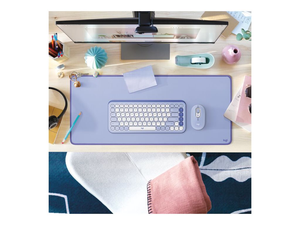 Logitech Studio Series Desk Mat - Keyboard and mouse pad - lilac 956-000148