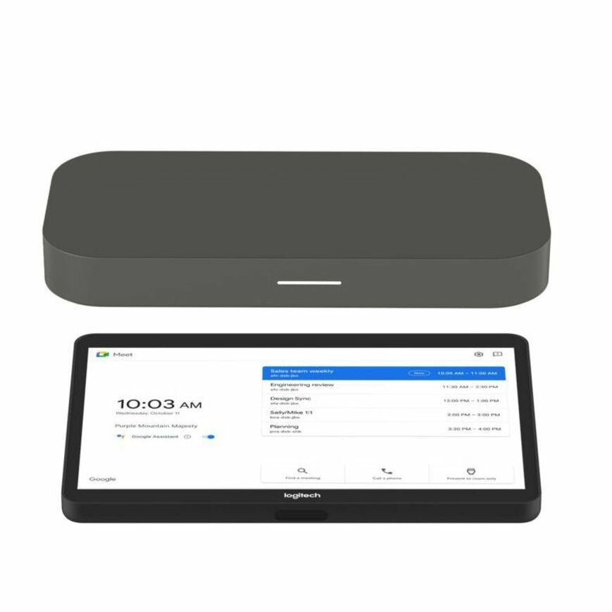 Logitech Tap Base Bundle with Meet Compute for Google Meet Rooms