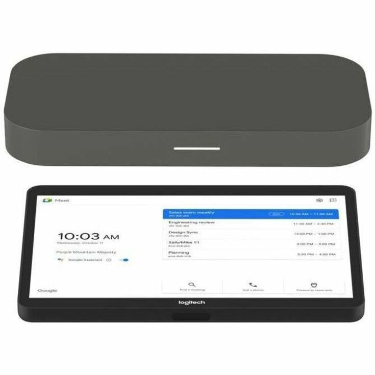 Logitech Tap Base Bundle with Meet Compute for Google Meet Rooms