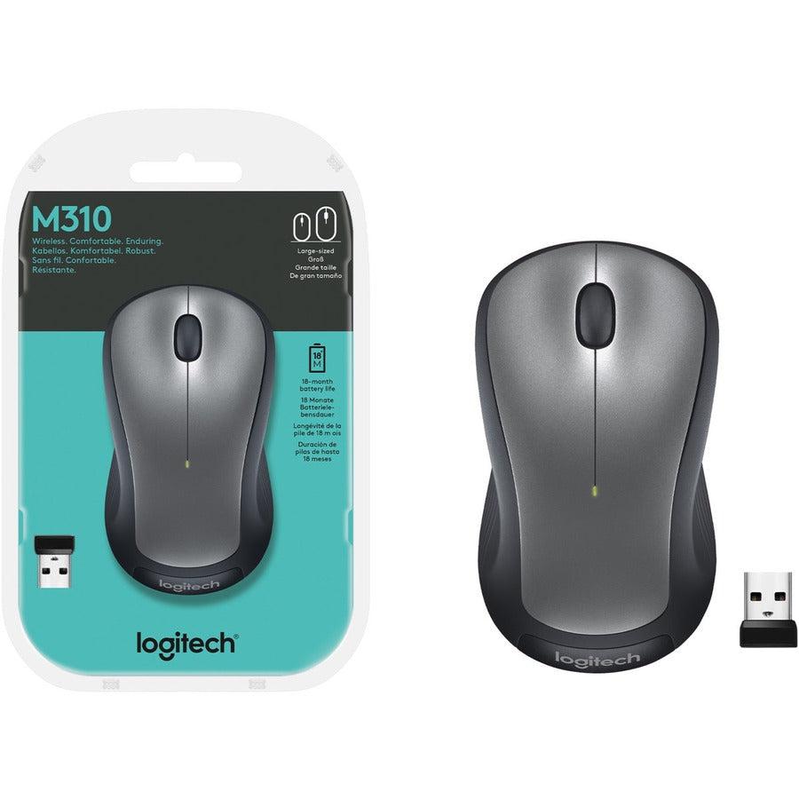 Logitech Wireless M310 Mouse Rf Wireless Optical 1000 Dpi
