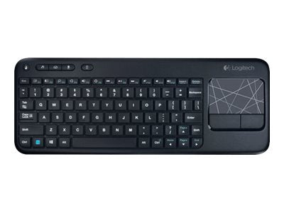 Logitech Wireless Touch Keyboard K400 - Keyboard - wireless - 2.4 GHz - French