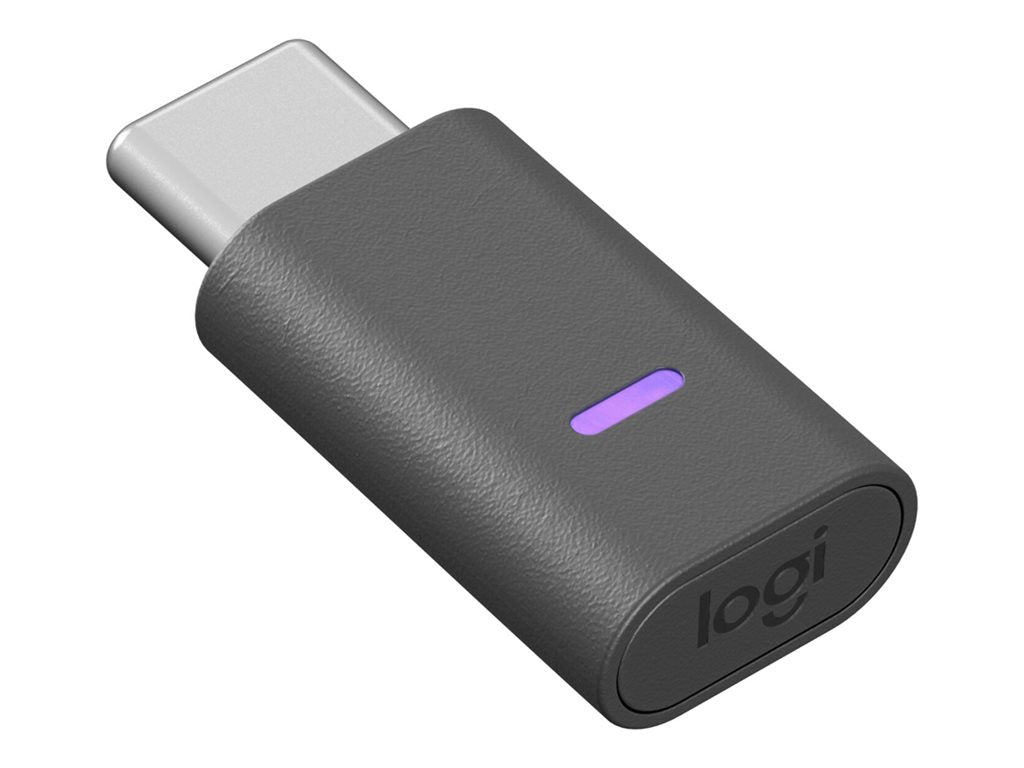 Logitech - Wireless audio receiver for headset - USB-C - graphite