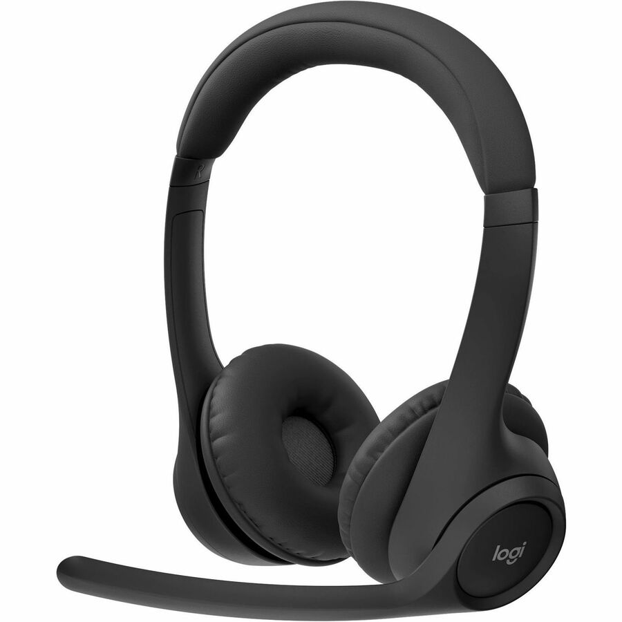 Logitech Zone 300 Wireless Bluetooth Headset With Noise-Canceling Microphone, Compatible 981-001406