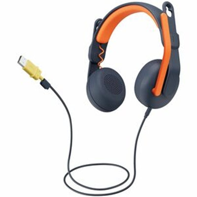 Logitech Zone Learn On-Ear Wired Headset with Microphone