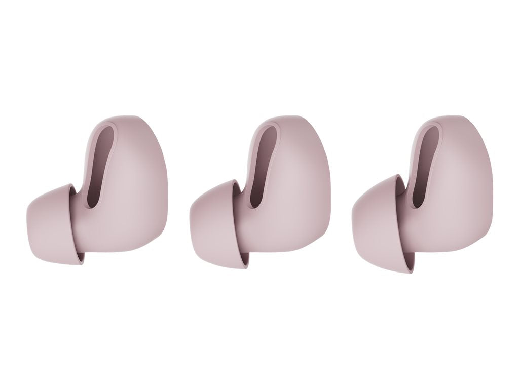 Logitech Zone True Wireless - True wireless earphones with mic - in-ear - Bluetooth - active noise canceling - rose - Zoom Certified 985-001089