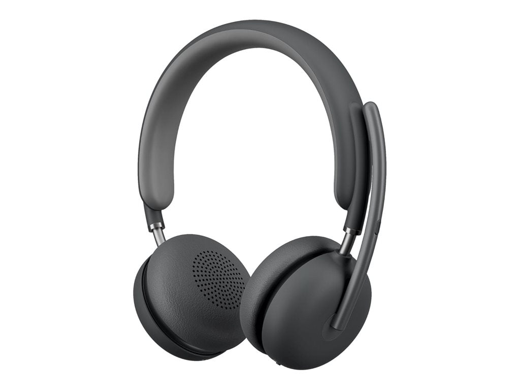 Logitech Zone Wireless 2 Premium Noise Canceling Headset with Hybrid ANC, Certified for Microsoft Teams and Fast Pair, Graphite 981-001151