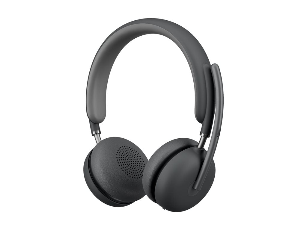 Logitech Zone Wireless 2 Premium Noise Canceling Headset with Hybrid ANC, Certified for Microsoft Teams and Fast Pair, Graphite 981-001151