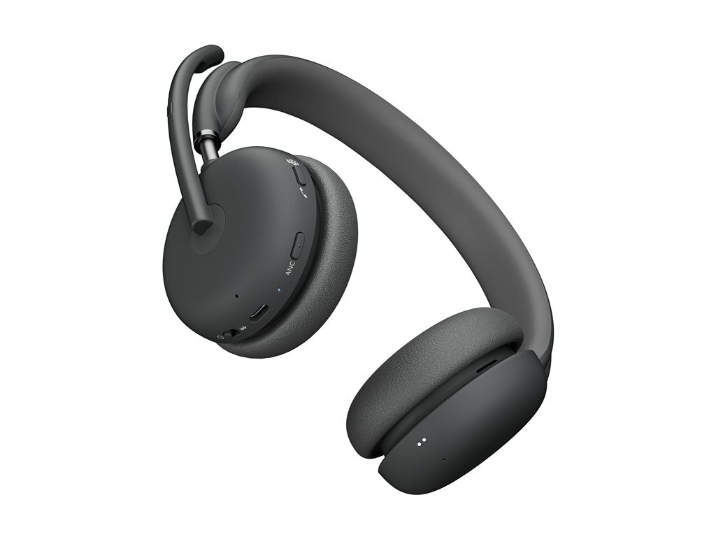 Logitech Zone Wireless 2 Premium Noise Canceling Headset with Hybrid ANC, Certified for Microsoft Teams and Fast Pair, Graphite 981-001151