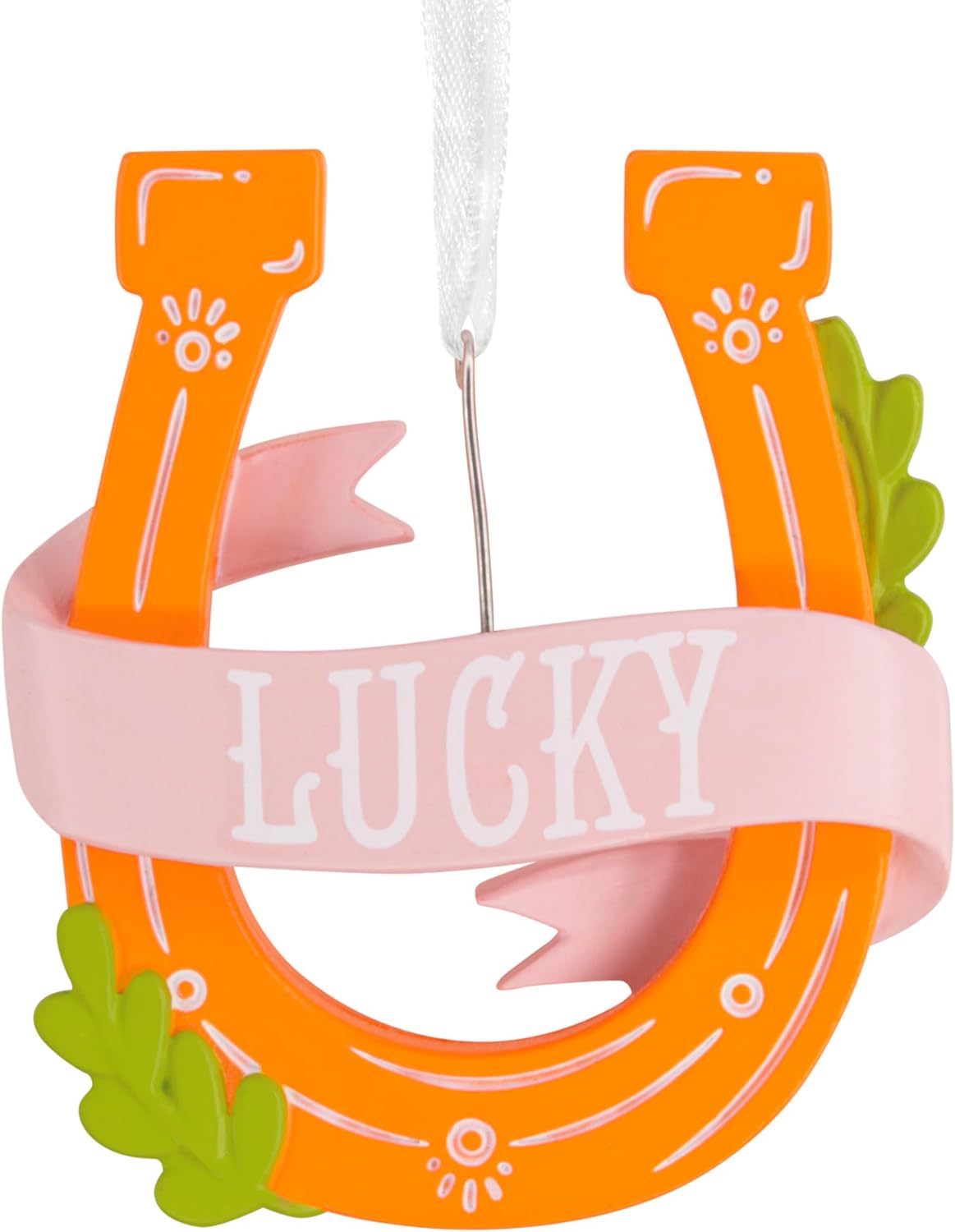 Lucky Horseshoe Hallmark Christmas Ornament