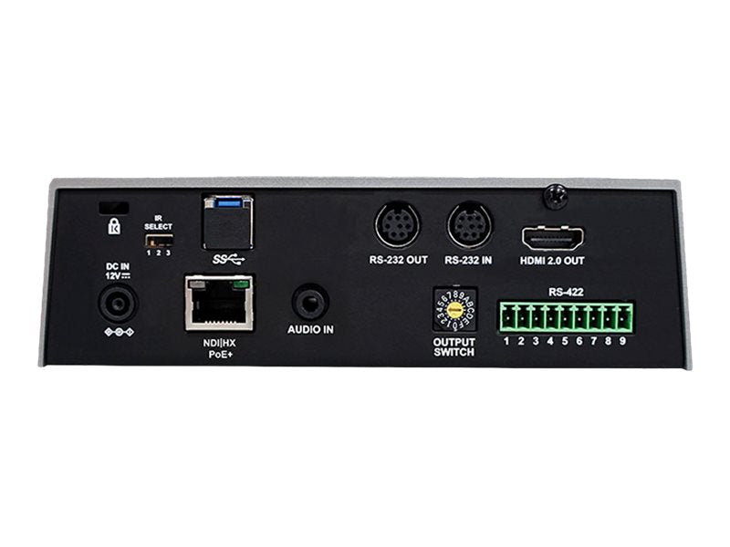 Lumens VC-A71PN - Conference camera - PTZ - color - 9.17 MP - audio - SDI, HDMI - LAN 10/100 - H.264, HEVC - DC 12 V /