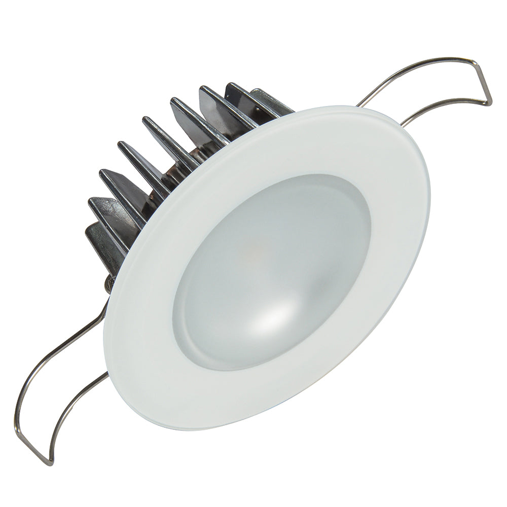Lumitec Mirage - Flush Mount Down Light - Glass Finish/No Bezel - 4-Color Red/Blue/Purple