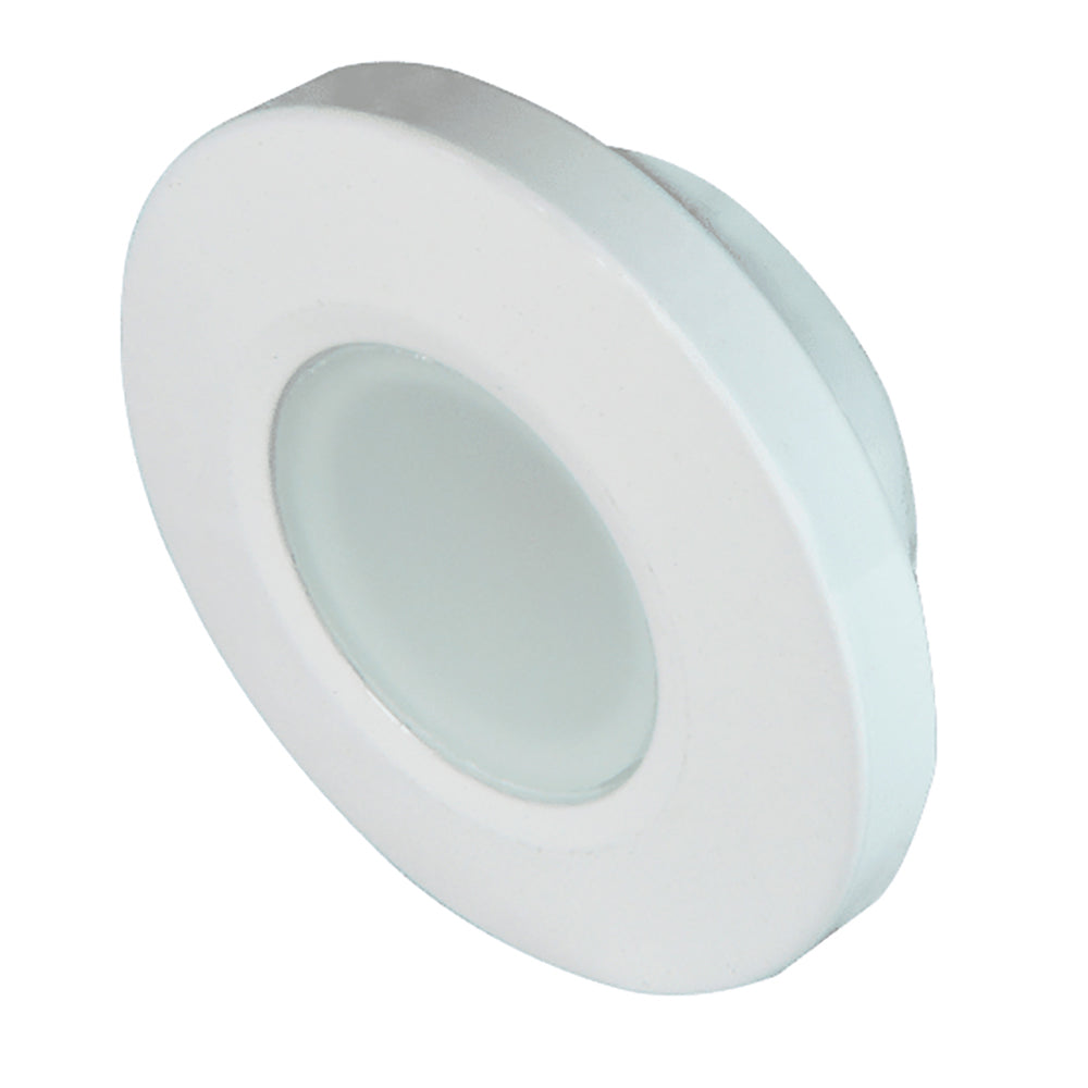 Lumitec Orbit Flush Mount Down Light - Blue Non-Dimming, Red Non-Dimming &amp; White