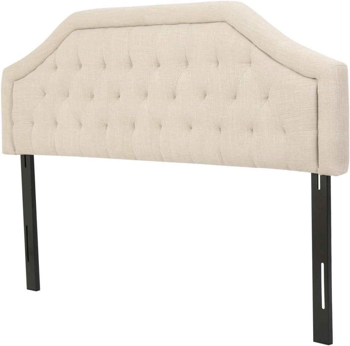 Luxurious Light Beige King Headboard for Elegant Bedrooms
