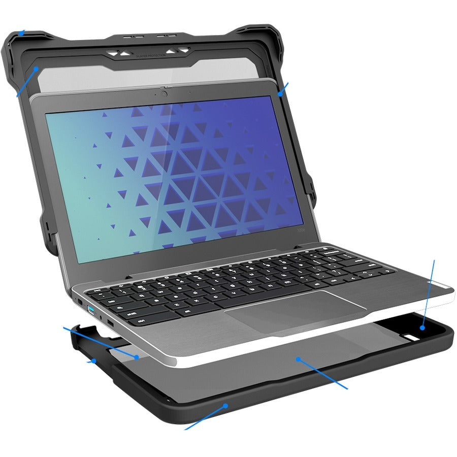 MAXCases Chromebook Cases 11.6 11.6 inches easy installation durable materials ideal for s