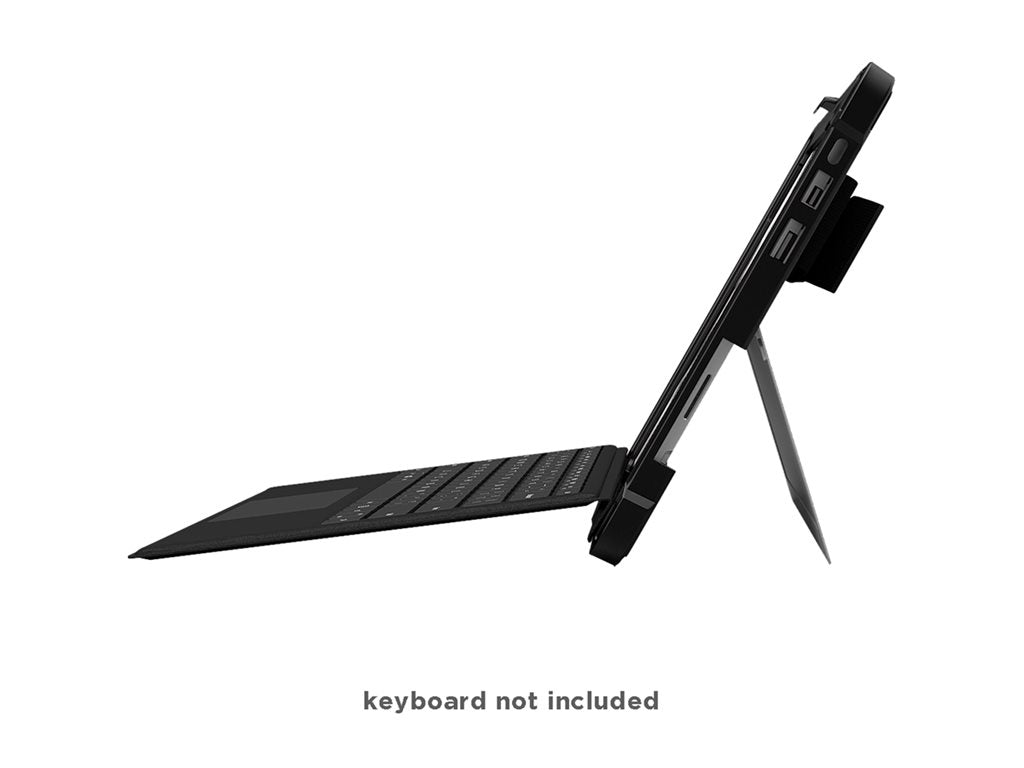 MAXCases Extreme Shell - Back cover for tablet - rugged - silicone, polycarbonate - black - for Microsoft Surface Pro