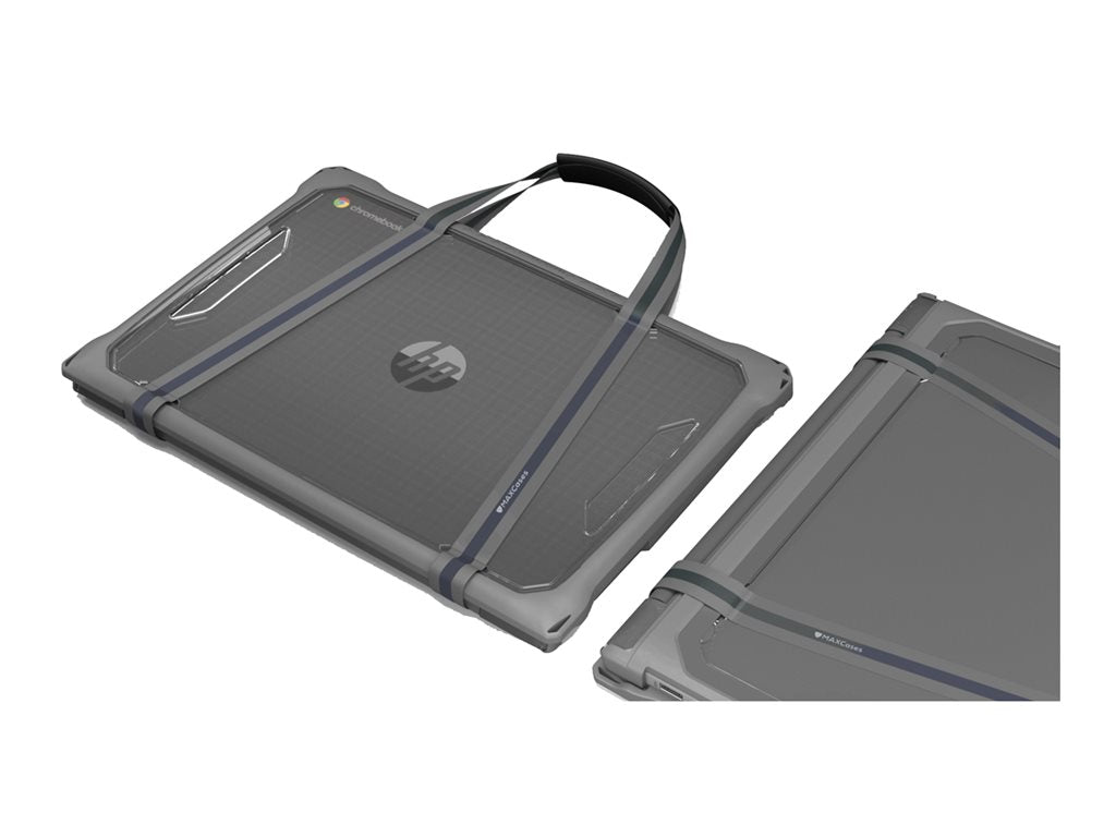 MAXCases Extreme Shell F2 - Notebook shell case - rugged - gray, clear HPESFFG11GRY