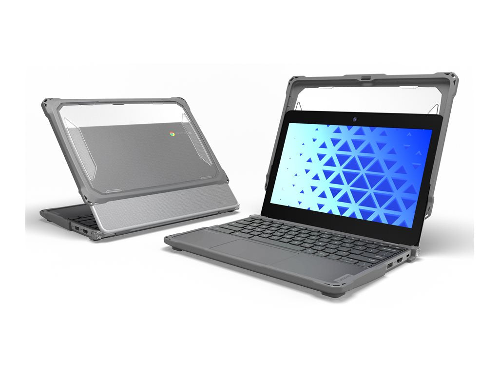 MAXCases Extreme Shell-F3 - Notebook shell case - slide-on - gray, clear LNESF3300EG4GRY