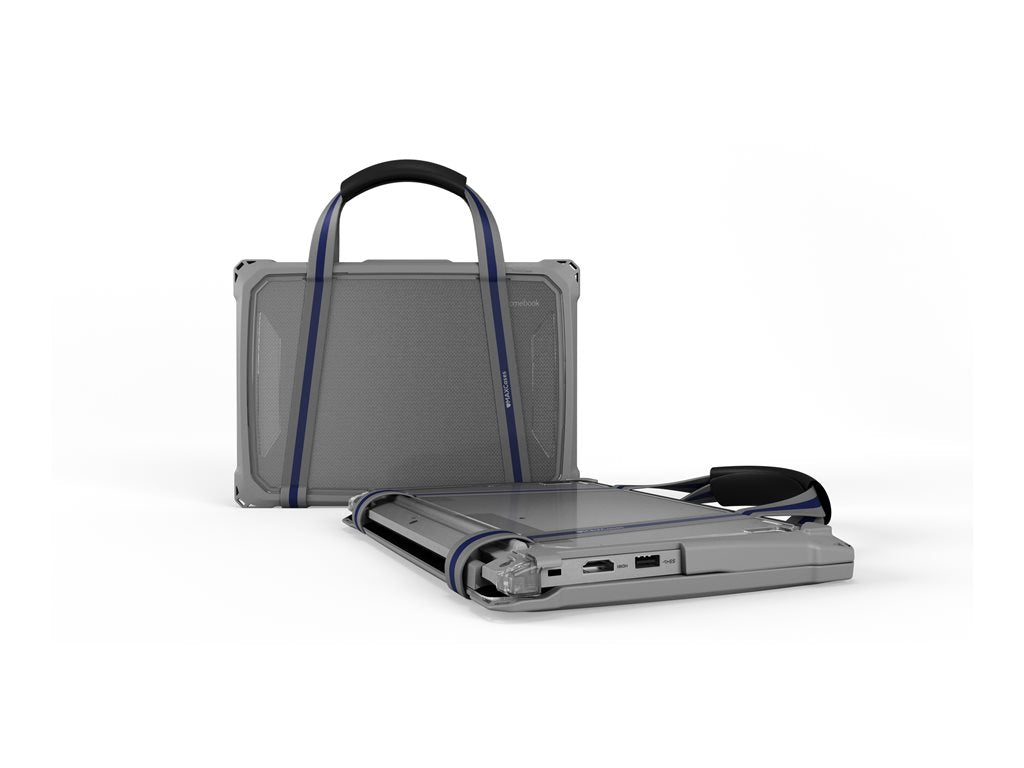 MAXCases Extreme Shell-F3 - Notebook shell case - slide-on - gray - for ASUS BR1104CGA; BR1104FGA; BR1204CGA; BR1204FGA ASESF31204GRY